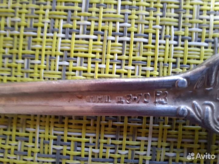 Мельхиоровые столовые приборы СССР