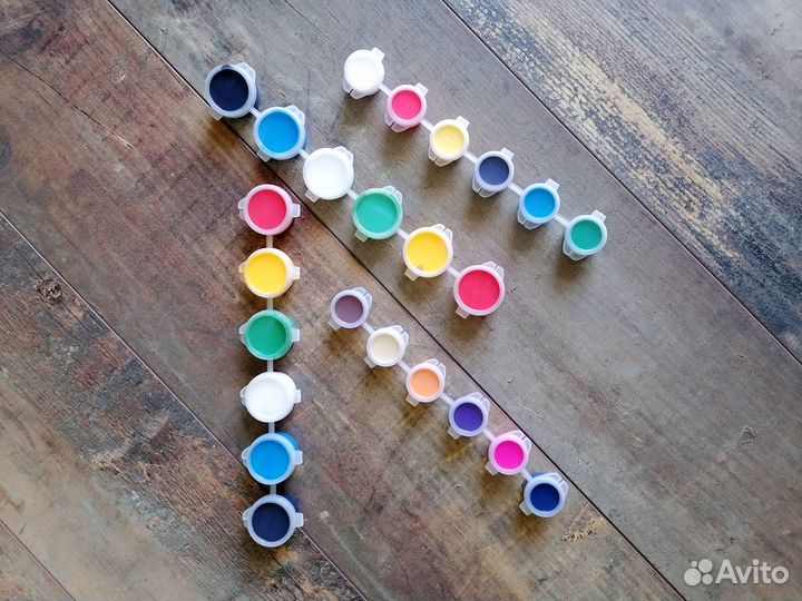 Акриловые краски. Услуги розлива и упаковки