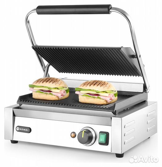 Гриль контактный hendi Panini 263655