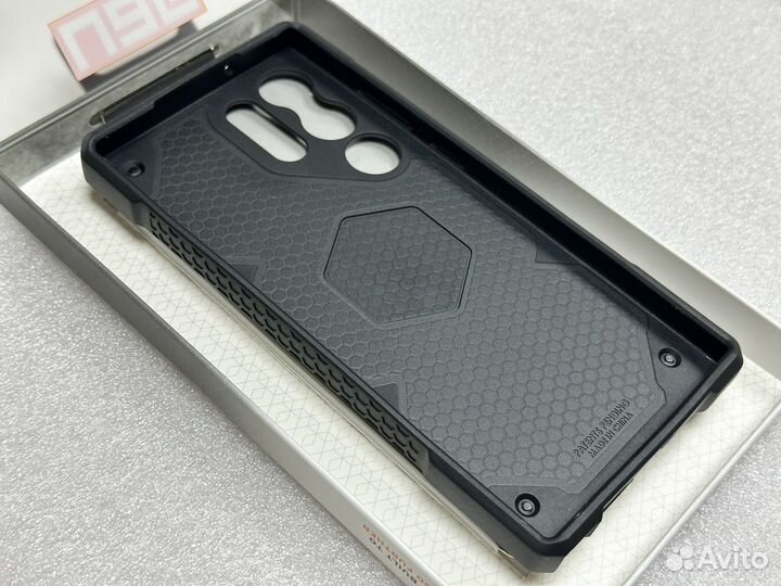 Чехол Uag Monarch PRO S23 Ultra MagSafe Carbon