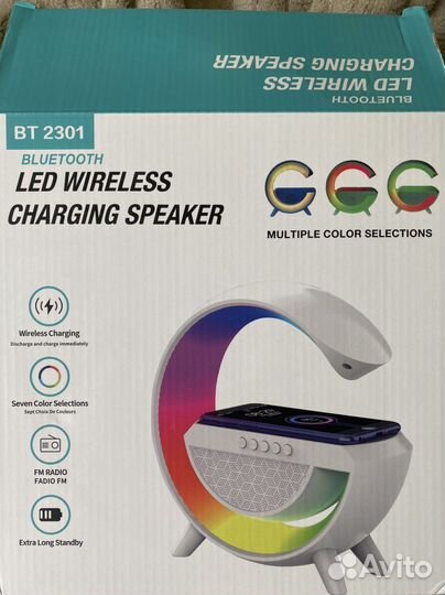 Блютуз колонка с зарядка радио