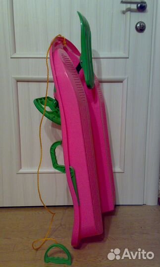 Санки ледянки с рулём