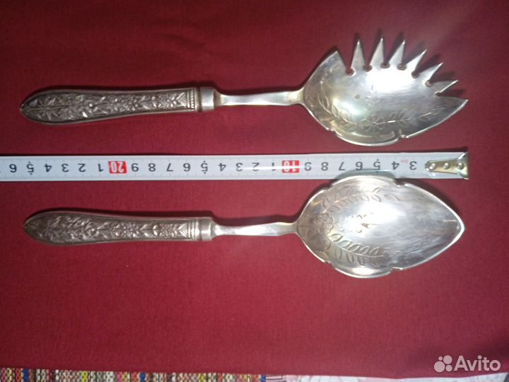 Мельхиоровый набор