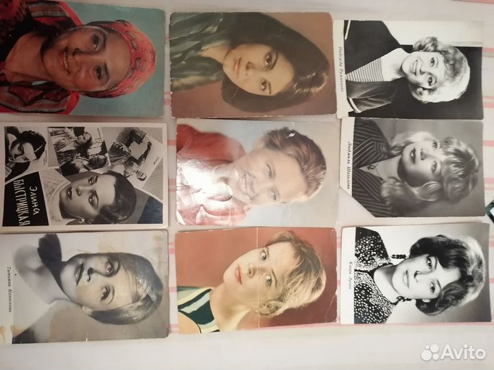 Актеры советского кино открытки