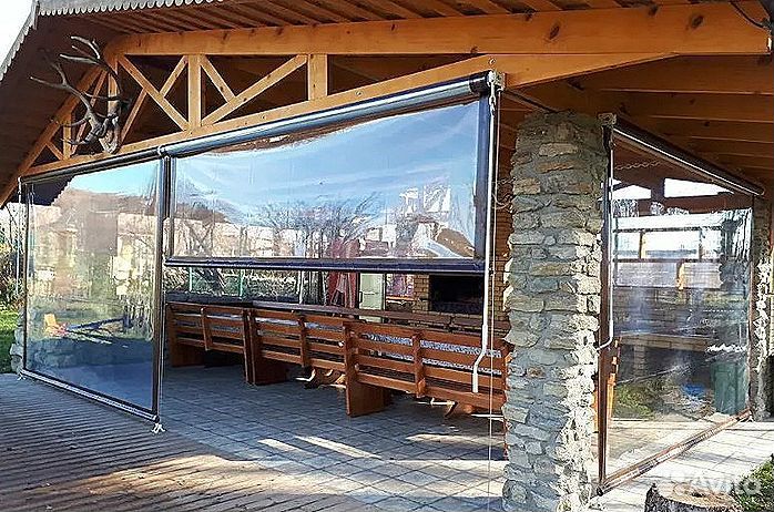 Шторы пвх для беседки