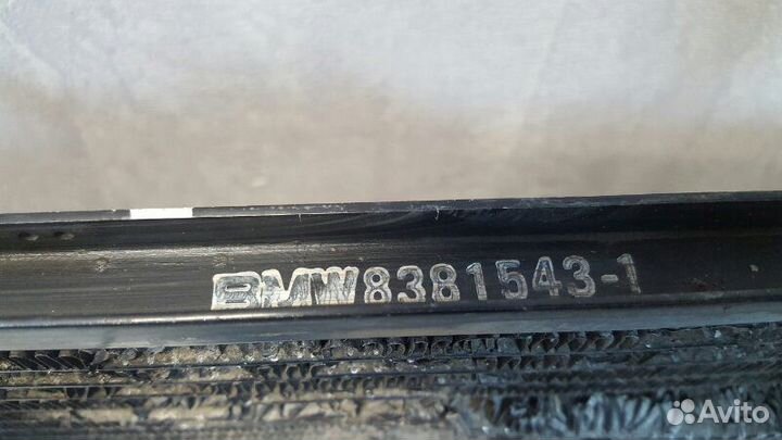 Радиатор кондиционера Bmw X5 E53 M62B44TU 4.4Л