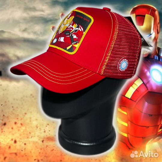 Бейсболка железный человек