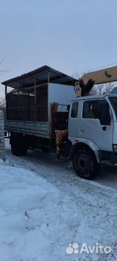 Аренда и услуги манипулятора, стрела 3 т, 9 м, борт 5 т, 6 м