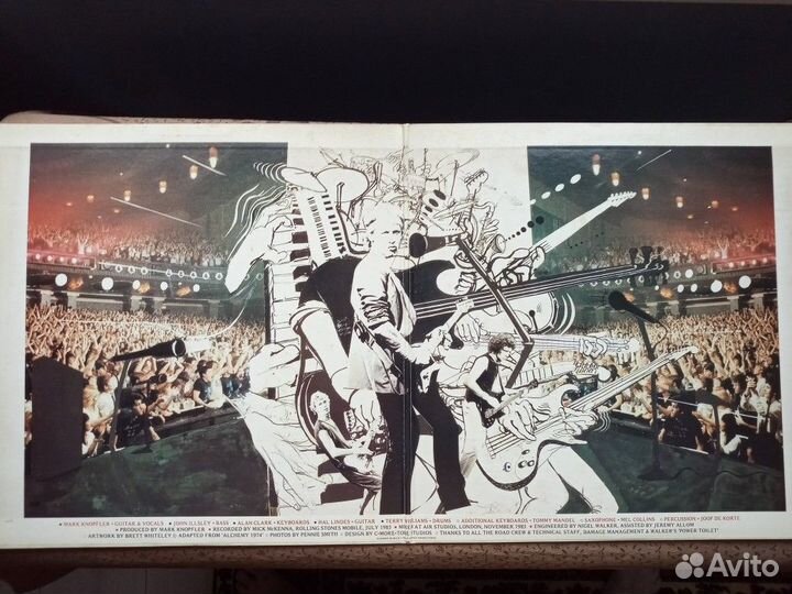 Пластинки Dire Straits, Машина Времени,Аувариум Lp