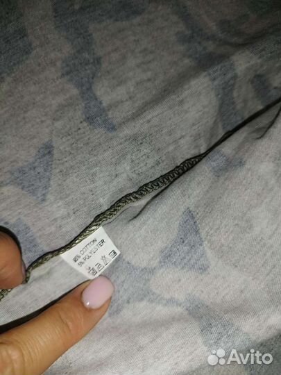 Рубашка цвета хаки