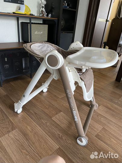 Стульчик для кормления happy baby berny