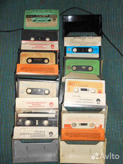 Аудиокассеты СССР и 90-х