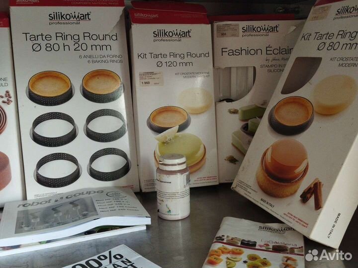 Силиконовые формы для пирожных и тортов