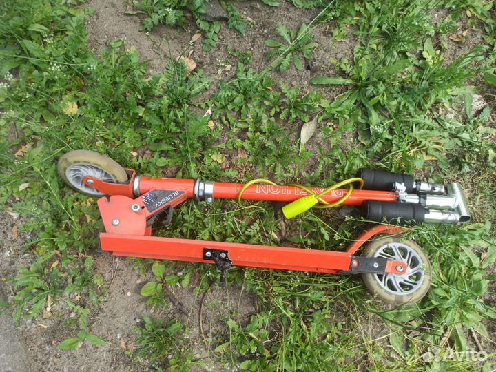 Самокат детский двухколесный бу