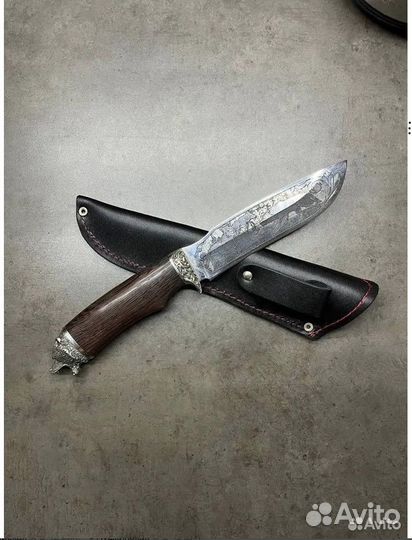 Нож охотничий с рисунком