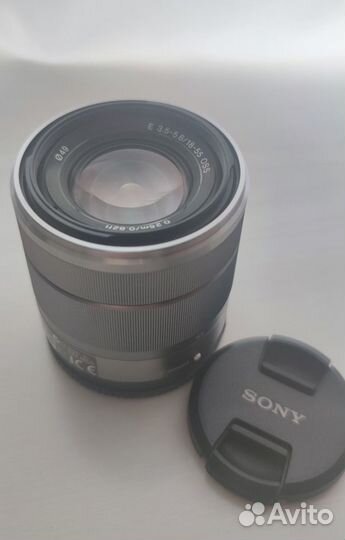 Объективы Sony 16mm f/2.8 , 18 -55 mm f/3.5-5.6
