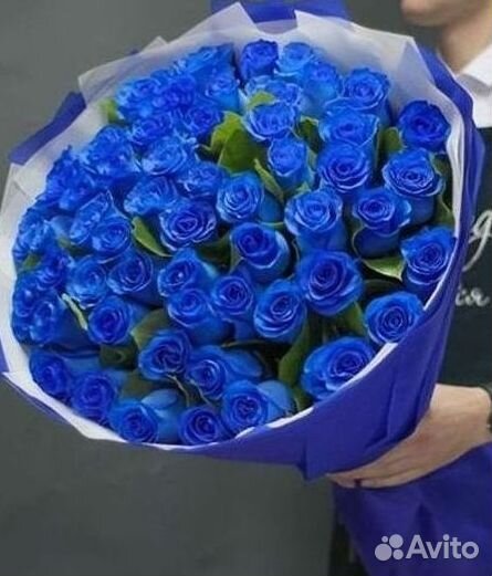 Синие розы Букеты с доставкой
