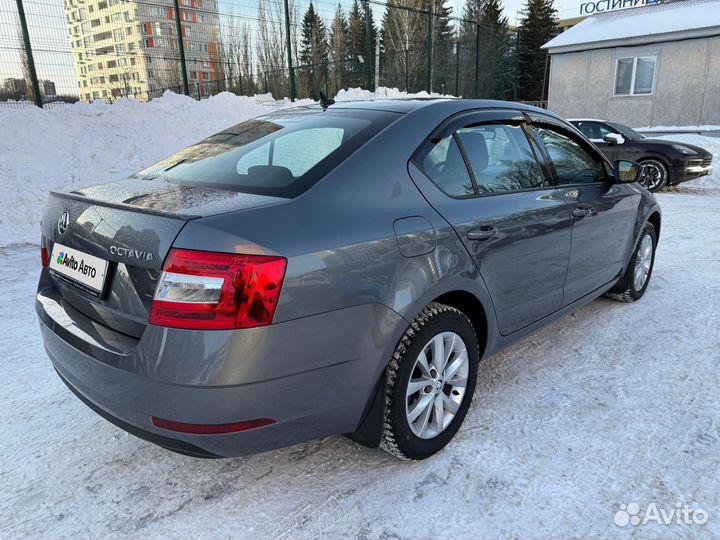 Skoda Octavia 1.8 AMT, 2018, 107 254 км