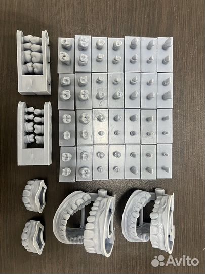 Тренировочный / учебный набор для зубных техников