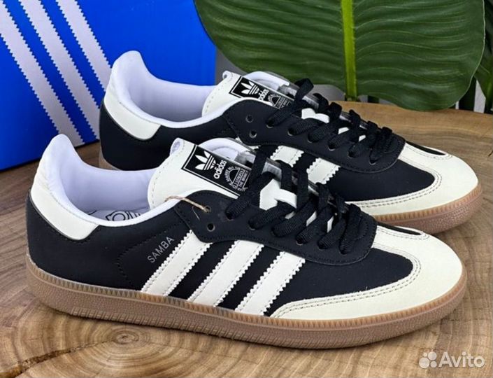 Adidas originals samba OG core black wonder white