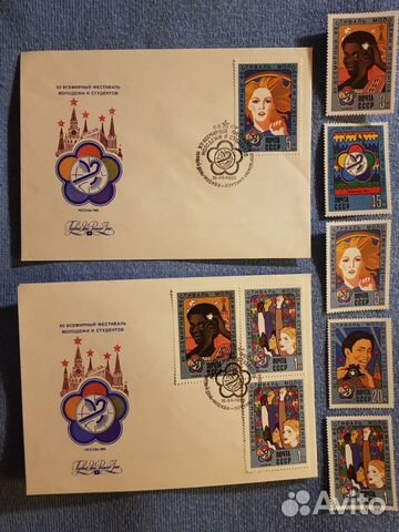 Конверты СССР первого дня 1985г.,2 шт+серия марок