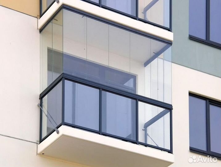 Безрамное остекление