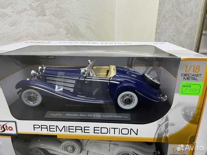 Коллекционные машинки 1 18