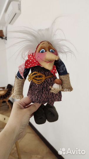 Баба-Яга авторская кукла