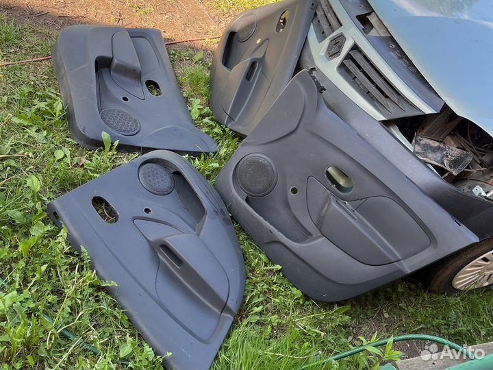 Дверные обшивки для Рено Логан2