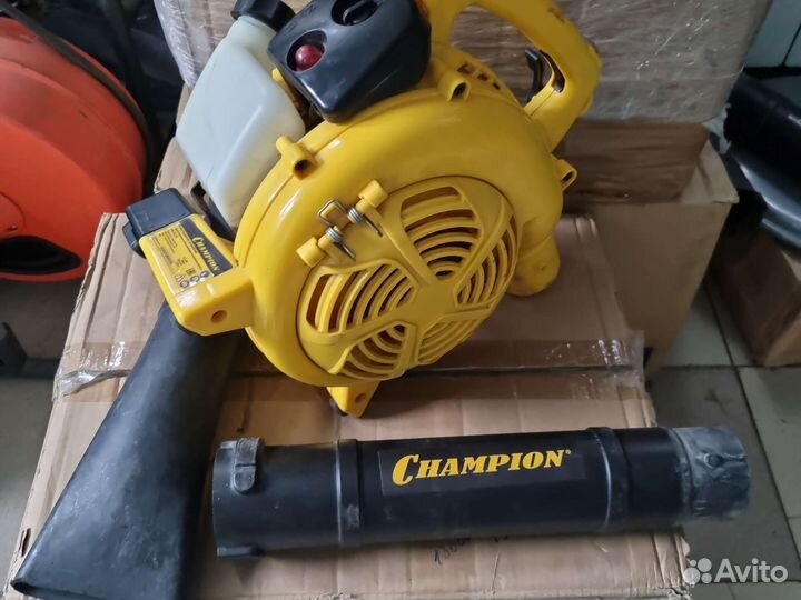 Воздуходувка-измельчитель champion gbv326s