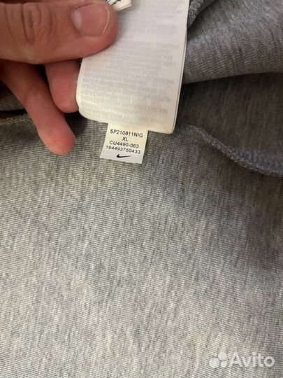 Кофта nike tech fleece