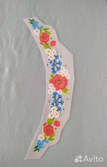 Термо наклейки для кокошника, короны