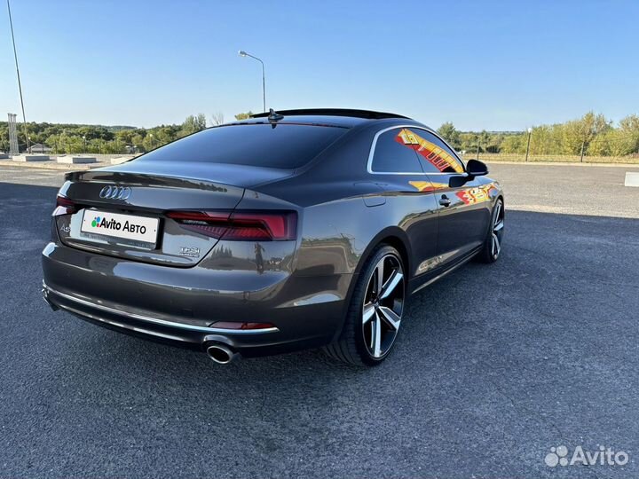 Audi A5 2.0 AMT, 2018, 100 000 км