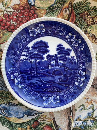 Spode copeland tower тарелка антиквариат