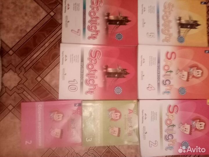 Учебник и Рабочая тетрадь Спотлайт