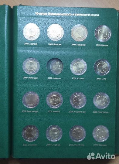 Монеты 2 евро юбилейные