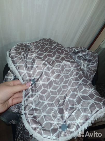 Санки коляска nika