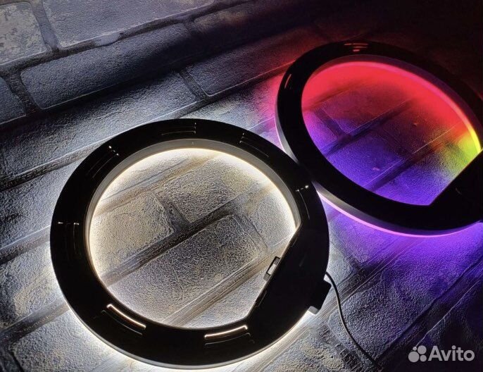 Кольцевые лампы с штативом новые