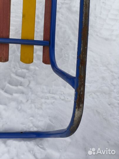 Детские зимние санки