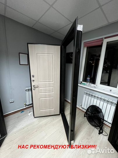 Тяжелая дверь входная в дом