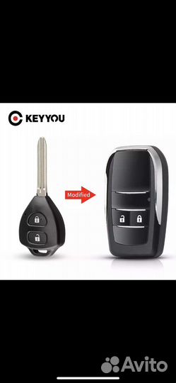 Ключ брелок Тойота