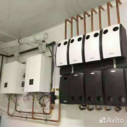 Монтаж отопления, водяной теплый пол