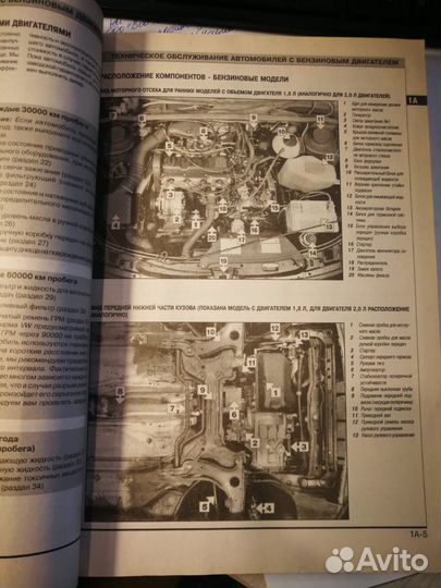 Книга по ремонту WV Passat В3/B4