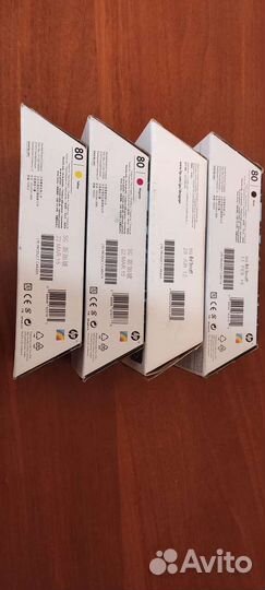 Картриджи HP 80