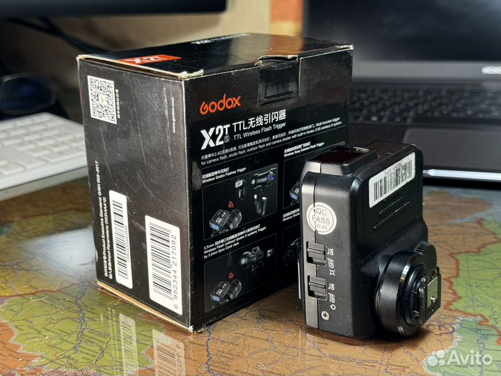 Радиосинхронизатор godox x2t s ttl для sony