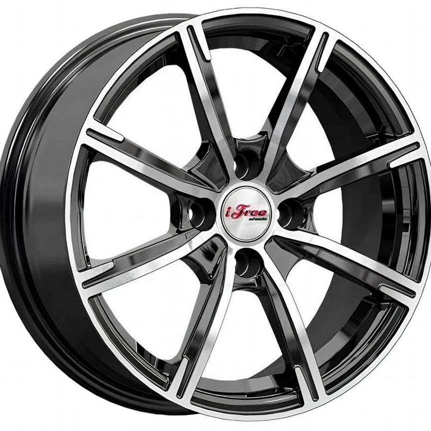Диски iFree Калибр 6x15 4x100 ET38 D67.1 Блэк Джек
