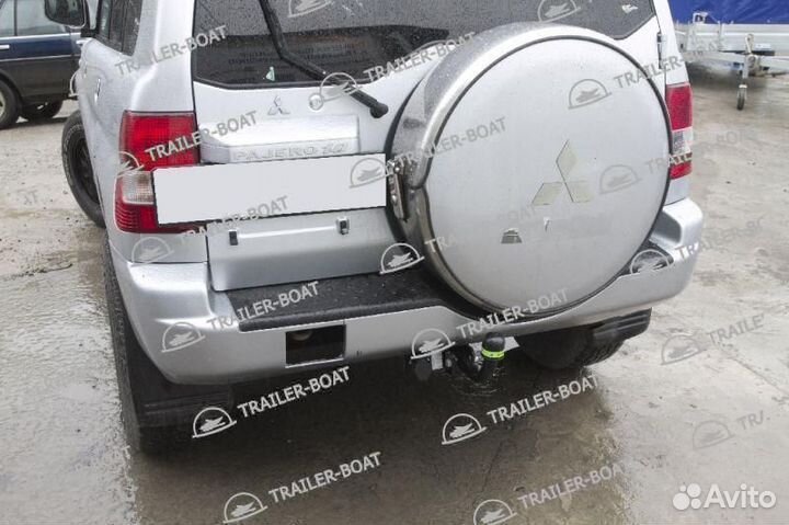 Фаркоп Mitsubishi Pajero iO 1999-2005, рама и крюк шар 50 мм, 11606