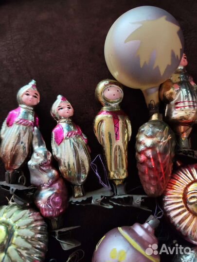 Елочные игрушки СССР