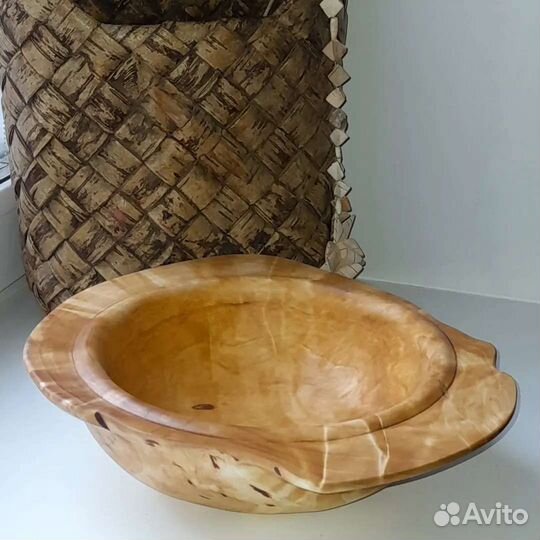 Посуда деревянная