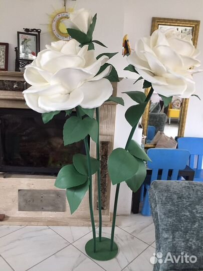 Ростовые розы из гипоаллергенного изолона